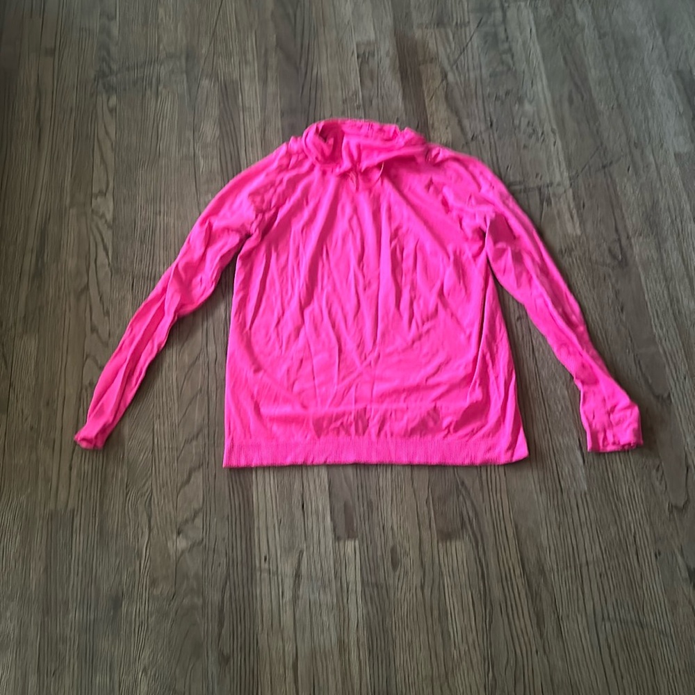 Vibrant Pink Champion Pullover Size Large